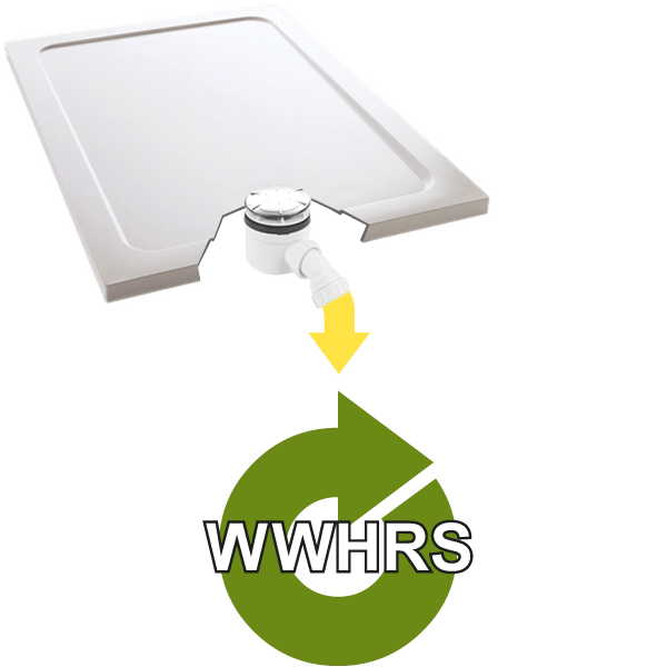 Shower Drain Water to WWHRS at 35-38°C