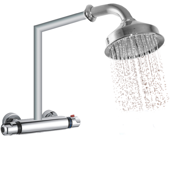 Shower Head Water at 40°C