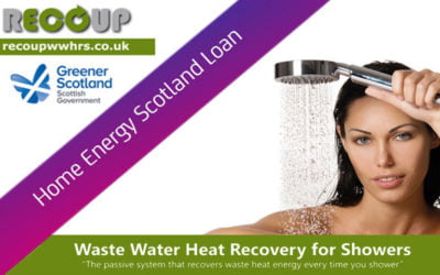WWHRS available with cashback, via NEW Scottish Energy Efficiency loans scheme