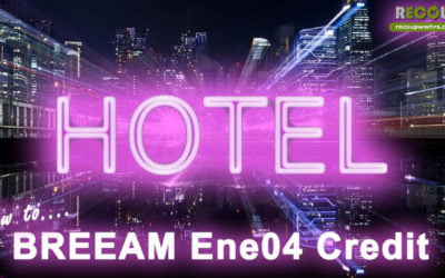 How to model WWHRS as part of passive design analysis for BREEAM credit Ene 04