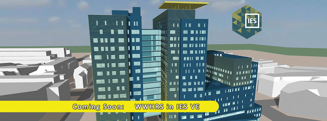 WWHRS in IES VE: Update planned for March 2019