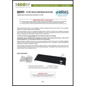 Recoup Easyfit+ Retrofit Installation Process in Pictures Recoup Easyfit+ Retrofit Installation Process in Pictures