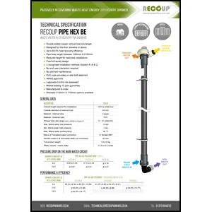 Recoup Pipe HEX Be Technical Specification Recoup Pipe HEX Be Technical Specification