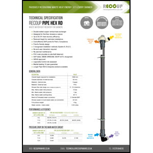 Recoup Pipe HEX Rd Technical Specification