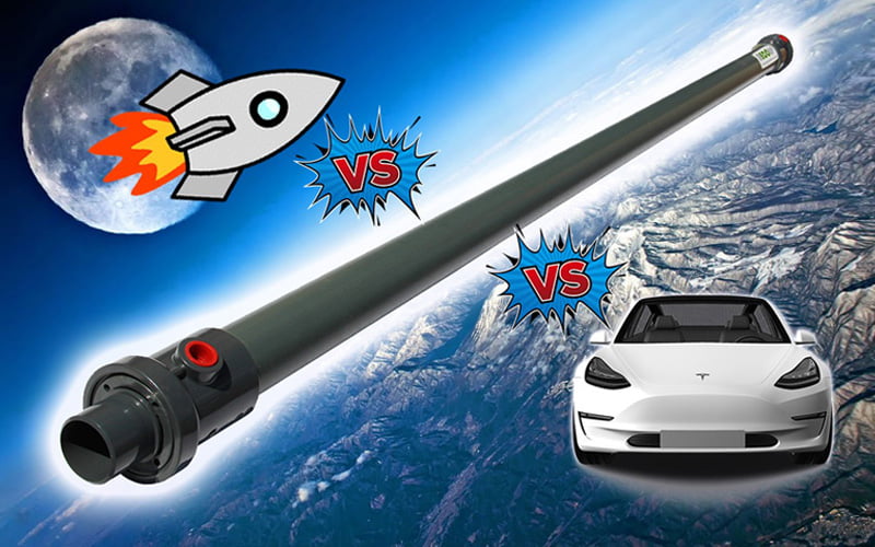WWHRS vs Rocket Launch vs a Tesla