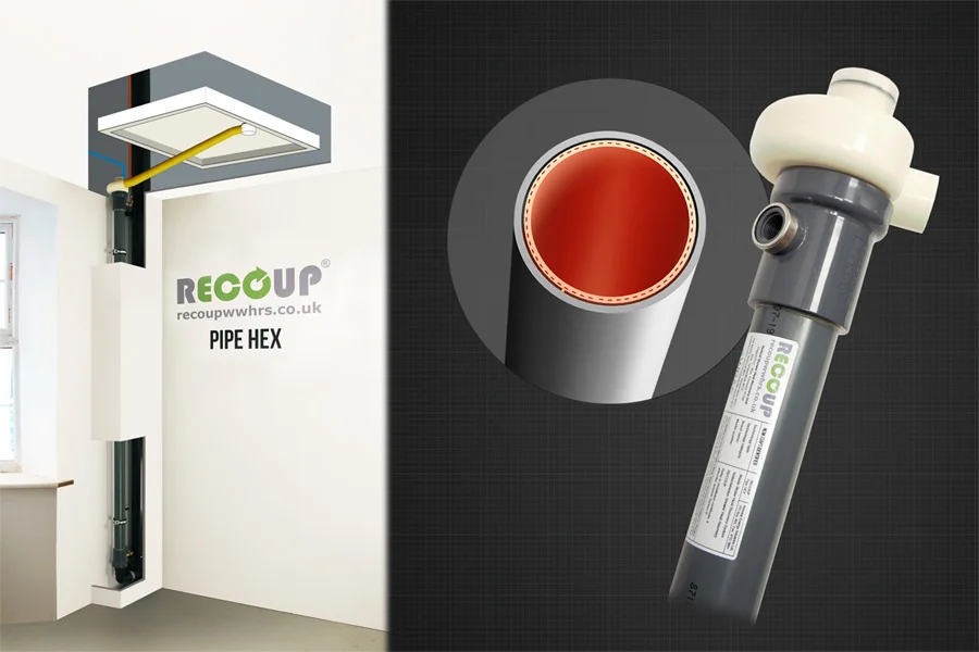 Recoup Pipe HEX Corner Boxing Install & Cut-through Recoup Pipe HEX Corner Boxing Install & Cut-through
