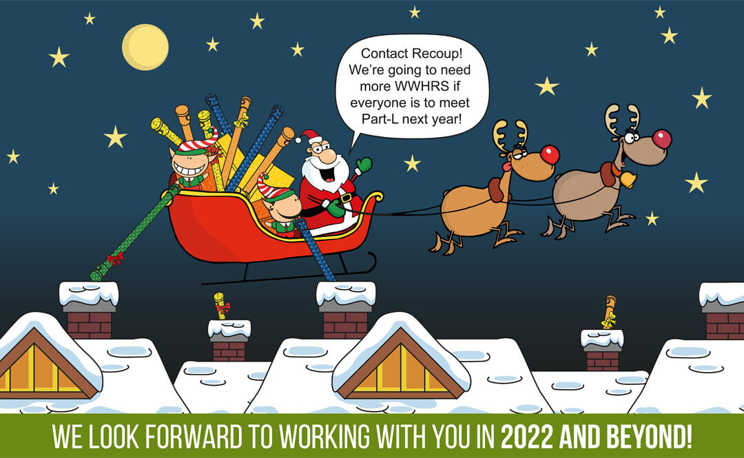 Merry Christmas 2021 from all at Recoup WWHRS