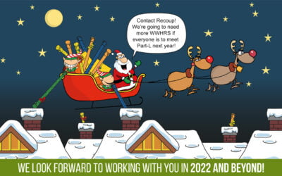 Merry Christmas 2021 from all at Recoup WWHRS