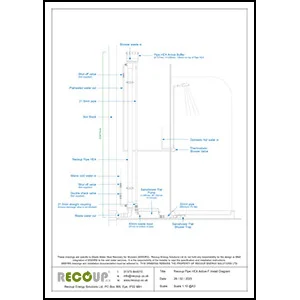Recoup Pipe HEX Active-F Install Diagram Recoup Pipe HEX Active-F Install Diagram