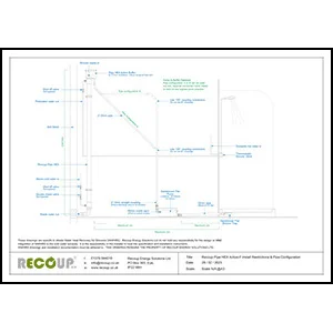 Recoup Pipe HEX Active-F Install Restrictions & Pipe Configurations Recoup Pipe HEX Active-F Install Restrictions & Pipe Configurations