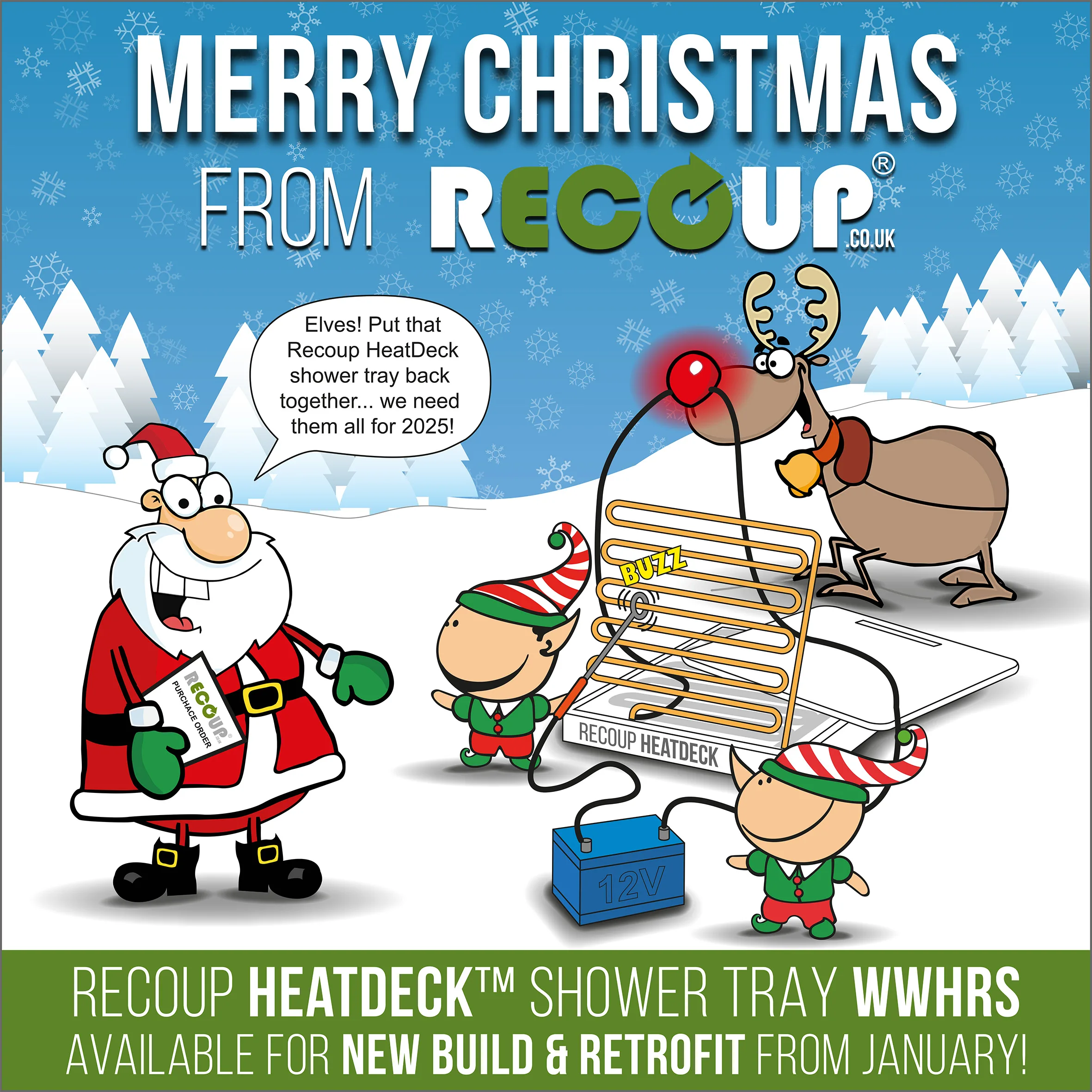 Recoup WWHRS wishes you a very Merry Christmas 2024 and a happy and prosperous 2025