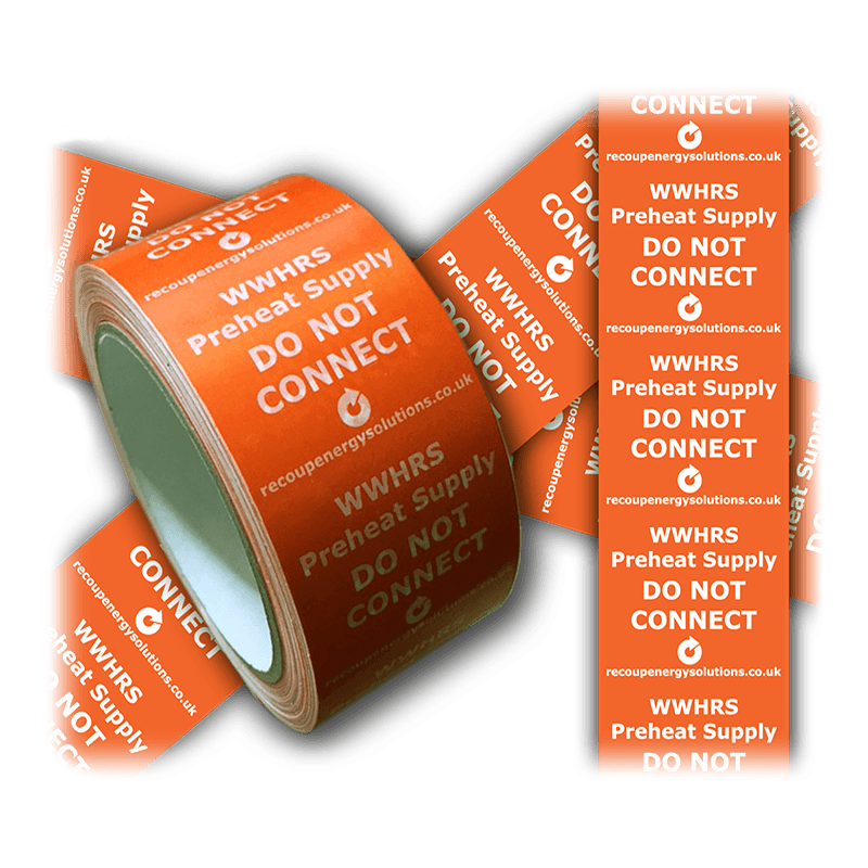 Recoup WWHRS Preheated Supply Tape